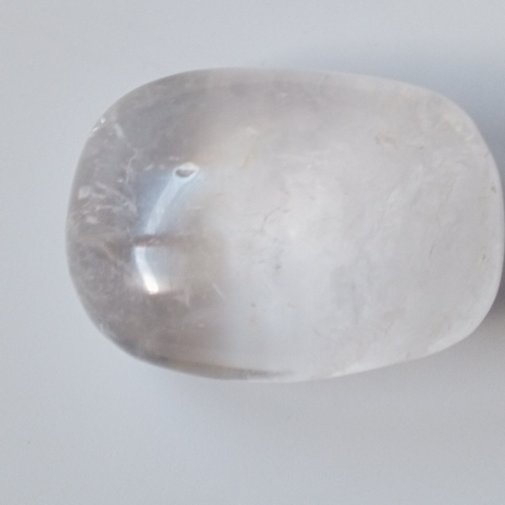 Clear Quartz Palm Stone